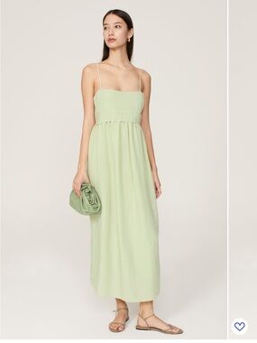 Vince Green Midi Dress